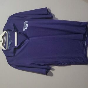 Elevate golf shirt size large